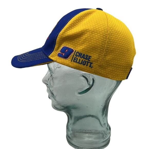 Napa Racing 9 Chase Elliott UNISEX Baseball Cap Blue Yellow Color Block OS - Picture 8 of 10